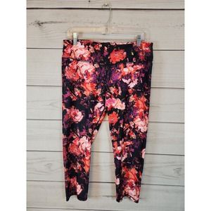 Fabletics Women's Salar Floral‎ Print Leggings Size L